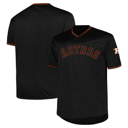 Houston Astros Profile Big & Tall Pop Fashion Jersey - Charcoal