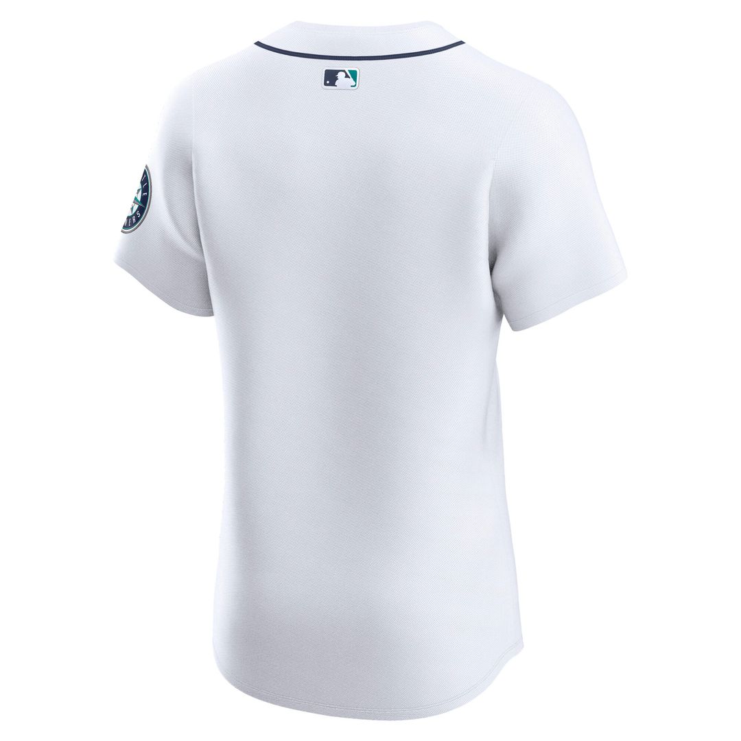 Seattle Mariners Nike Home Elite Jersey - White