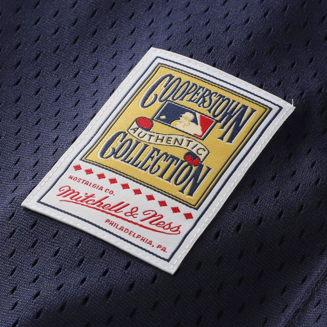 David Ortiz Minnesota Twins Mitchell & Ness Youth Cooperstown Collection Mesh Batting Practice Jersey - Navy
