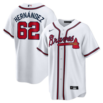 Daysbel Hernandez Atlanta Braves Nike Home Replica Jersey - White