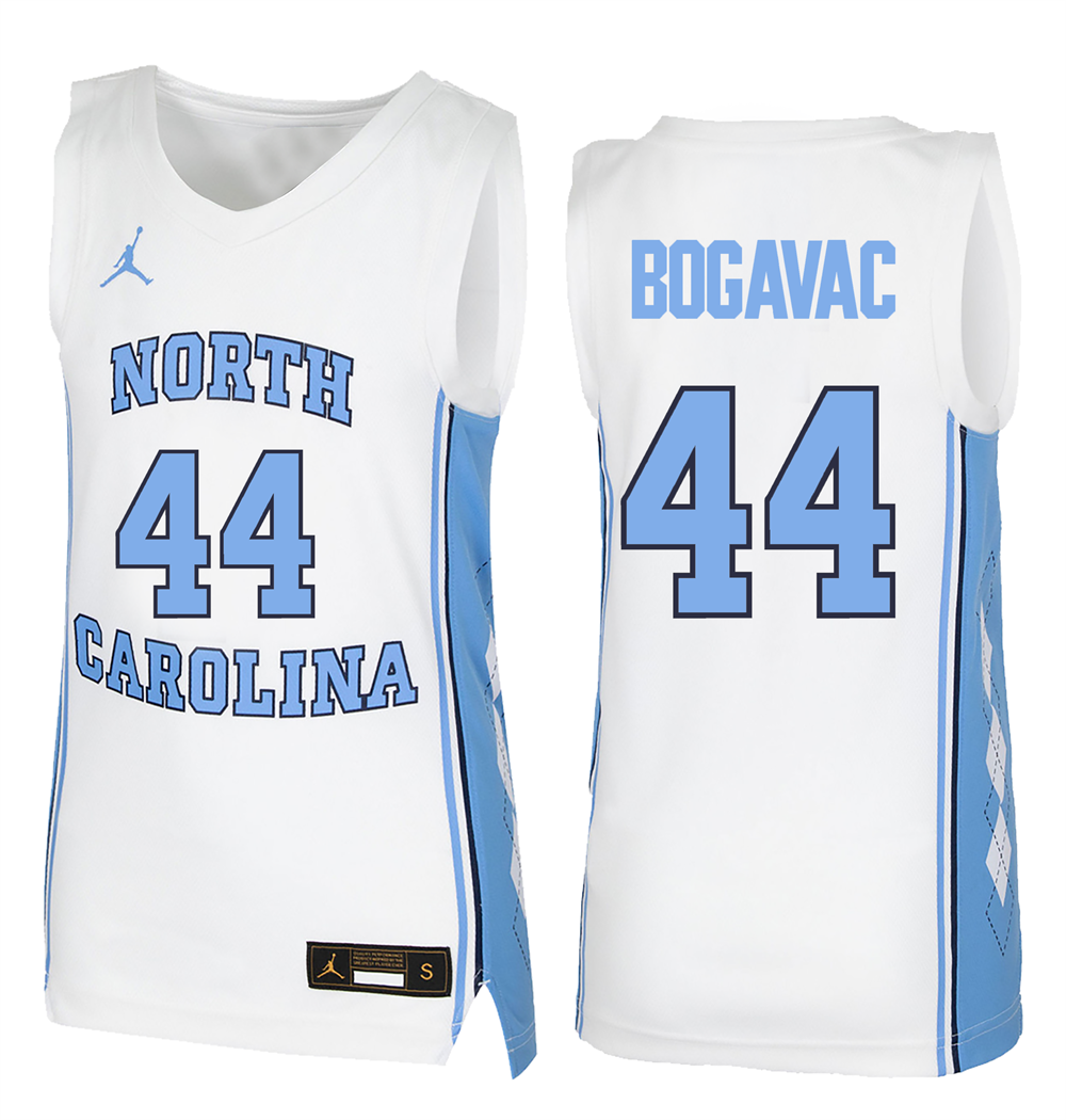 Men's #44 Luka Bogavac North Carolina Tar Heels College Basketball Jersey