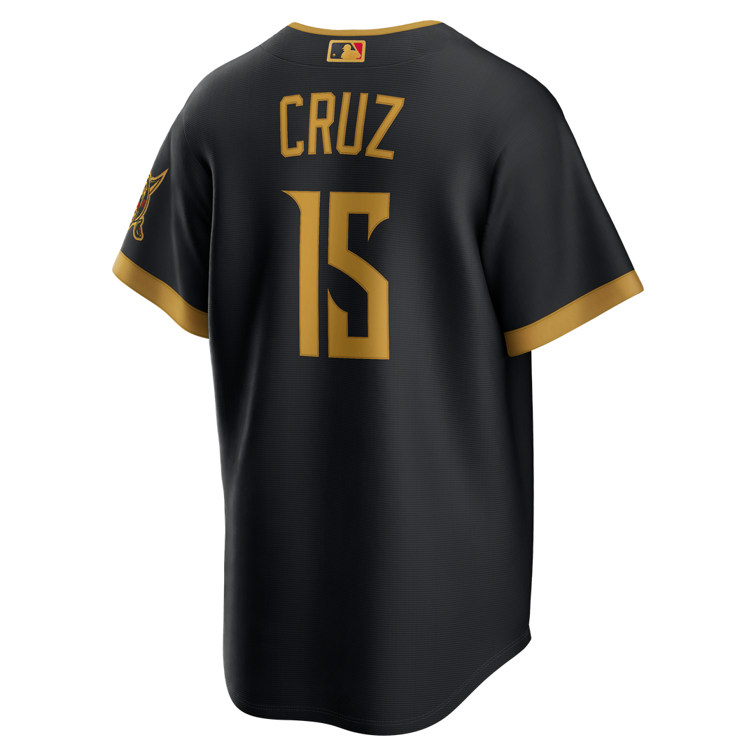 Oneil Cruz Pittsburgh Pirates Nike 2026 City Connect Stadium Jersey - Black