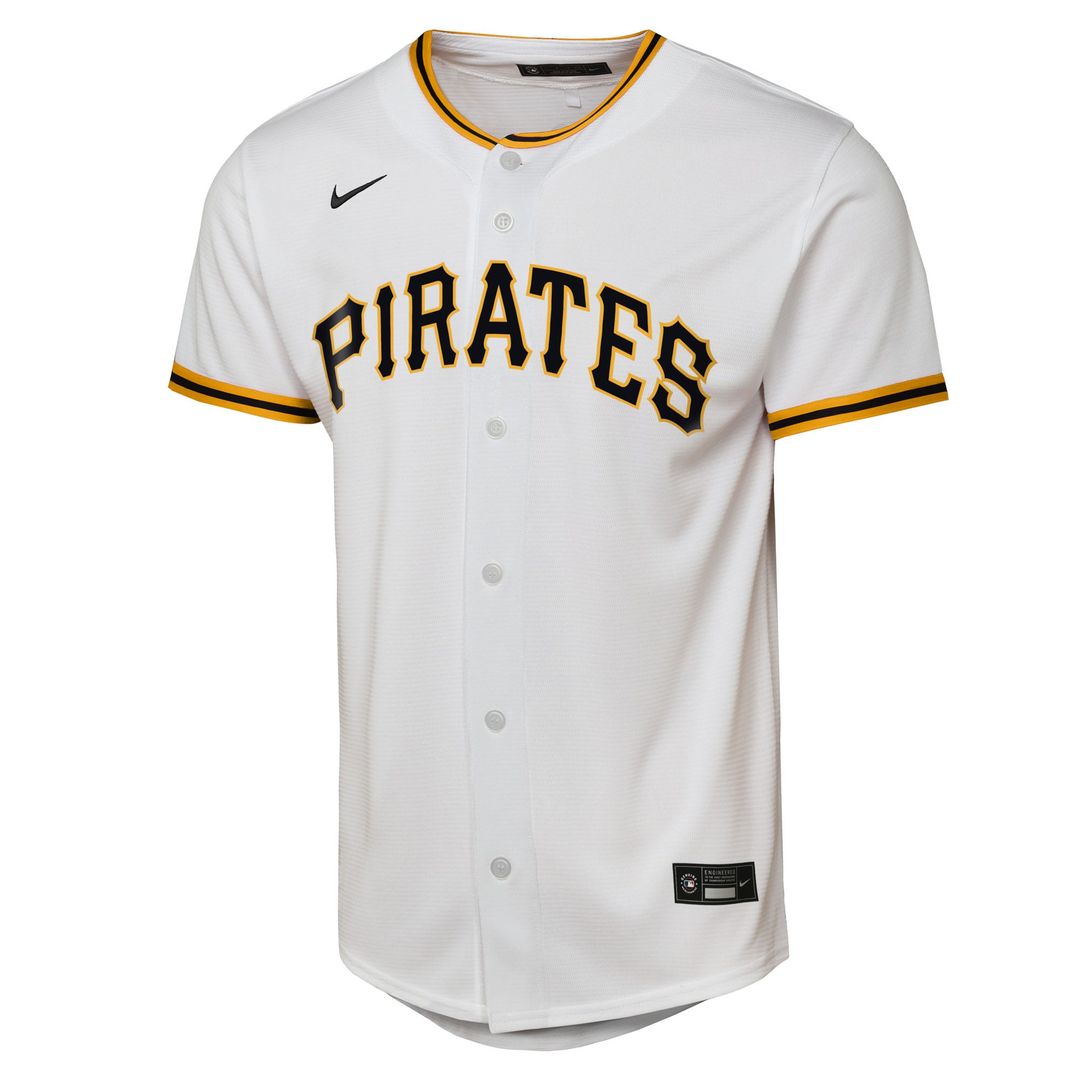 Paul Skenes Pittsburgh Pirates Nike Youth Home Replica Player Jersey - White