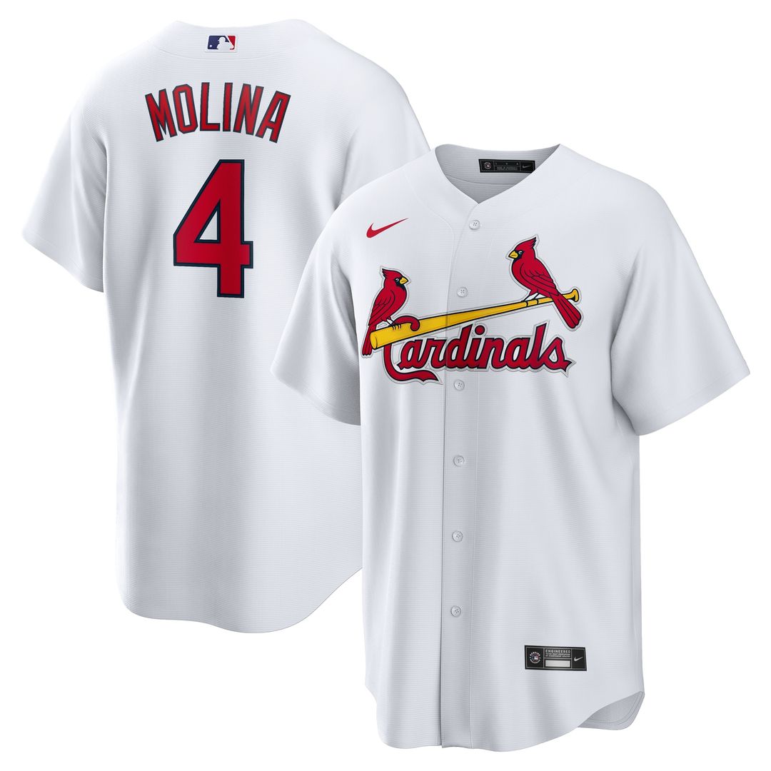 Yadier Molina St. Louis Cardinals Nike Home Replica Retired Player Jersey - White