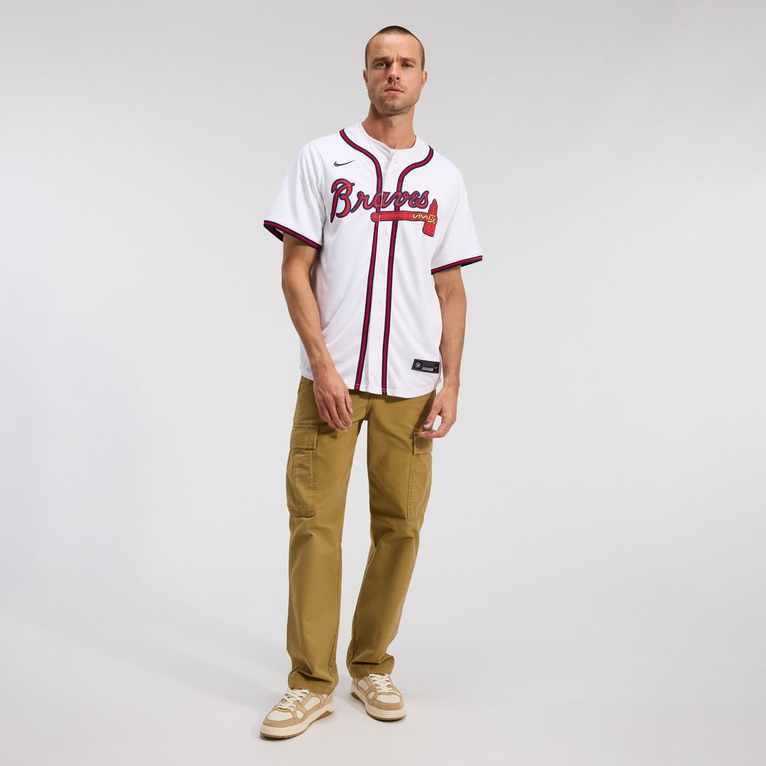 Atlanta Braves Nike Home Limited Jersey - White