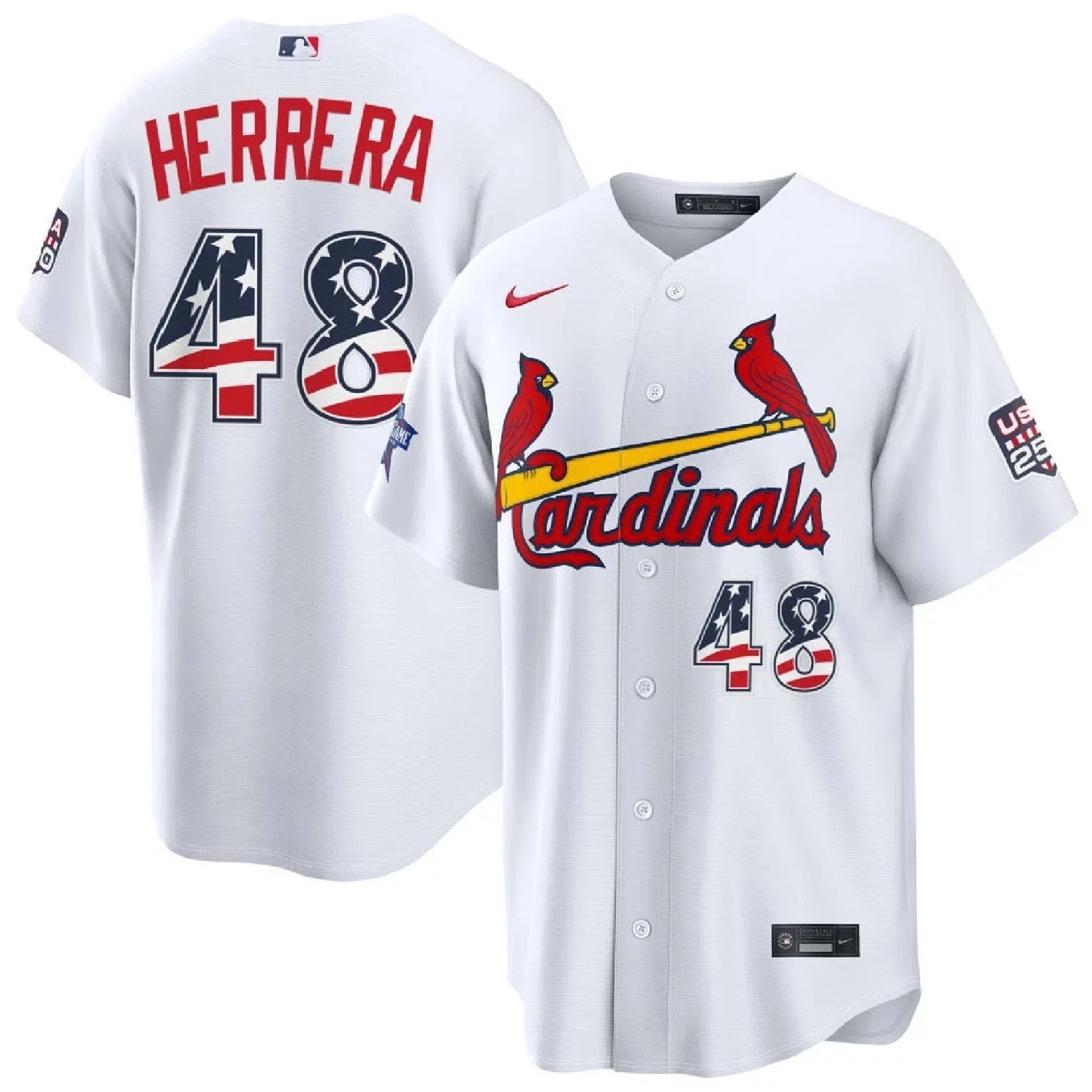 Men‘s Cardinals 2026 All-Star White Stadium Jersey - All Stitched