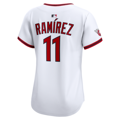 José Ramírez Cleveland Guardians Nike Women's Home Limited Player Jersey - White