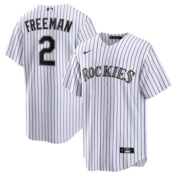 Tyler Freeman Colorado Rockies Nike  Youth Home Replica Jersey - White
