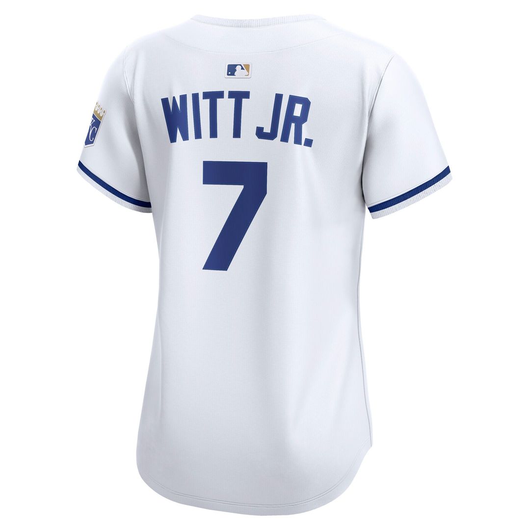 Bobby Witt Jr. Kansas City Royals Nike Women's Home Limited Player Jersey - White