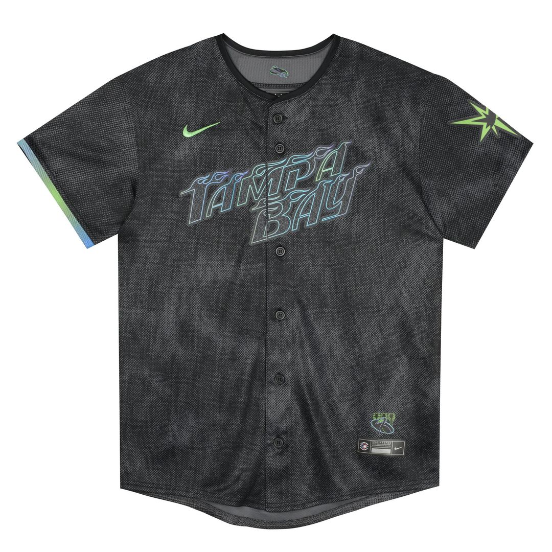 Tampa Bay Rays Nike Preschool City Connect Jersey - Black