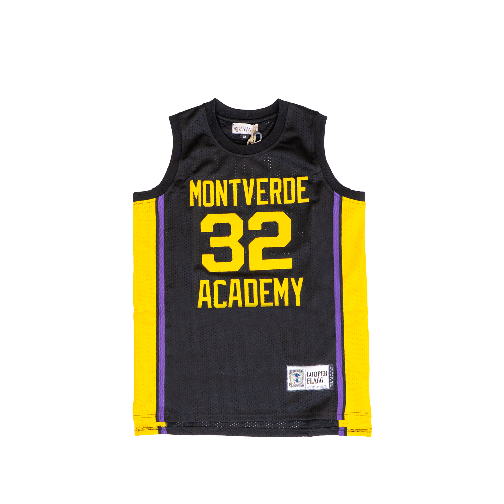 COOPER FLAGG MONTVERDE ACADEMY BASKETBALL JERSEY (BLACK)