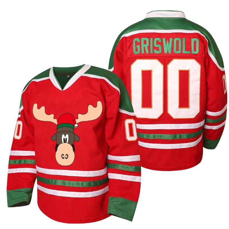 【Christmas Big Sale🔥】Christmas Style 'Griswold' Embroidered Hockey Jersey
