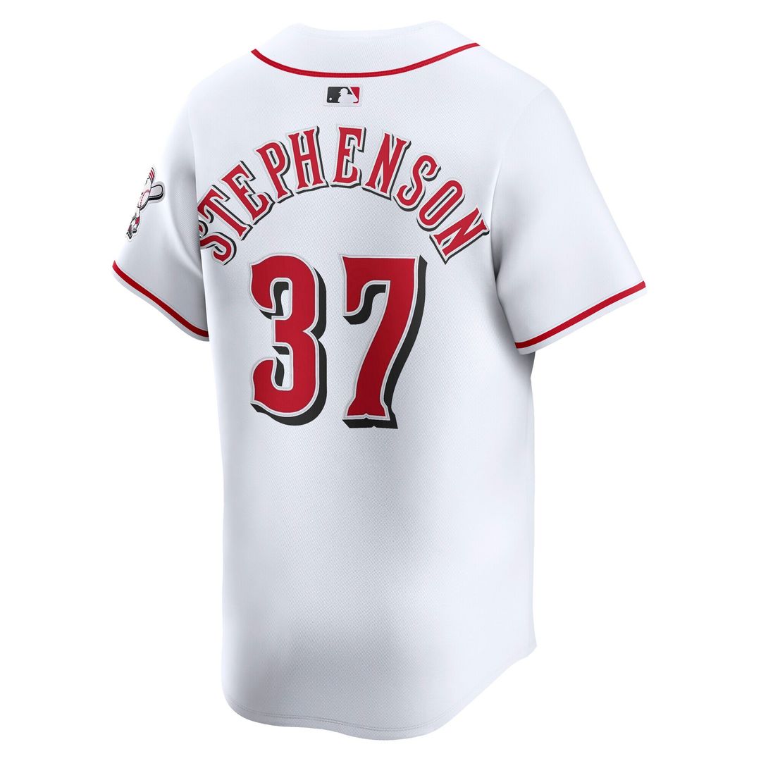 Tyler Stephenson Cincinnati Reds Nike Home Limited Player Jersey - White