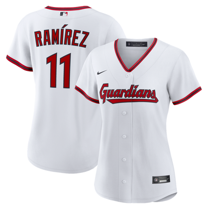 José Ramírez Cleveland Guardians Nike Women's Home Replica Jersey - White