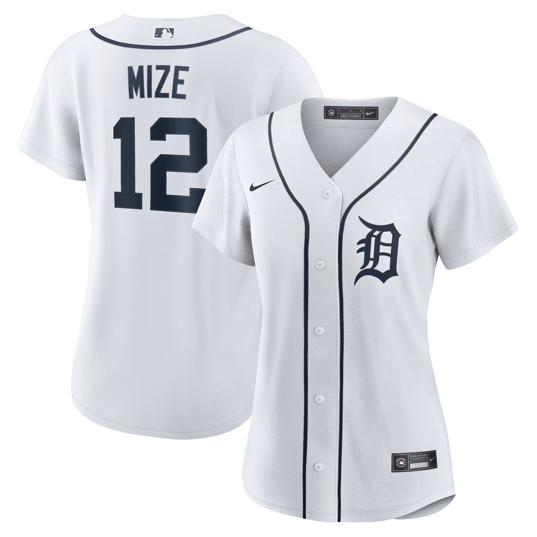Casey Mize Detroit Tigers Nike Women's Home Replica Jersey - White