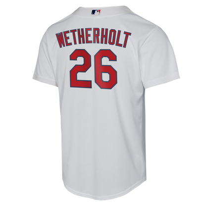 JJ Wetherholt St. Louis Cardinals Nike Youth Home Replica Jersey - White