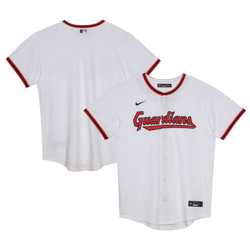 Cleveland Guardians Nike Toddler Home Blank Replica Jersey - White