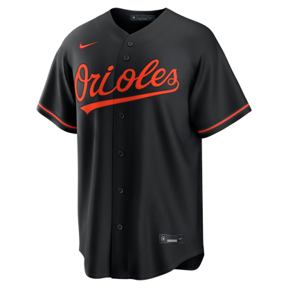 Gunnar Henderson Baltimore Orioles Nike Alternate Replica Jersey - Black