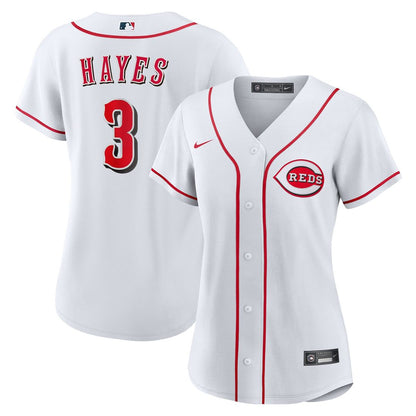 Ke'Bryan Hayes Cincinnati Reds Nike Women's Home Replica Jersey - White