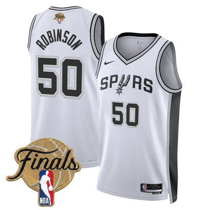 Men's San Antonio Spurs 2026 Finals Swingman Jersey - All Stitched
