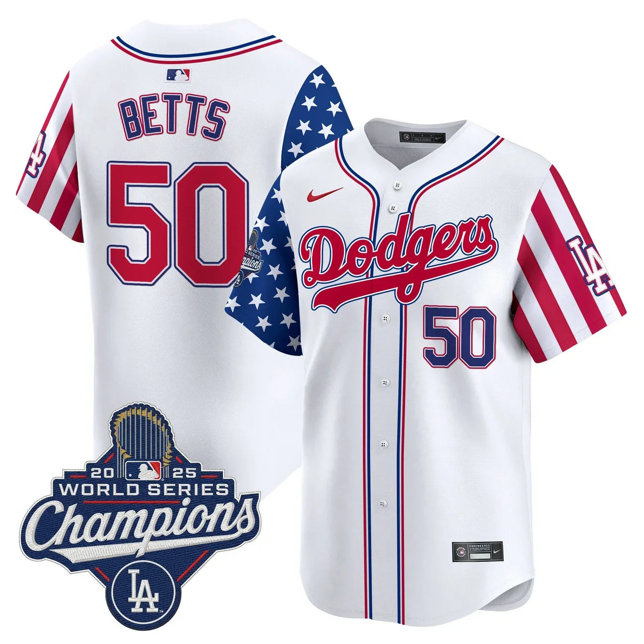 Men's Los Angeles Dodgers "America250 Edition" Vapor Premier Limited Jersey - All Stitched