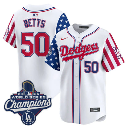 Men's Los Angeles Dodgers "America250 Edition" Vapor Premier Limited Jersey - All Stitched