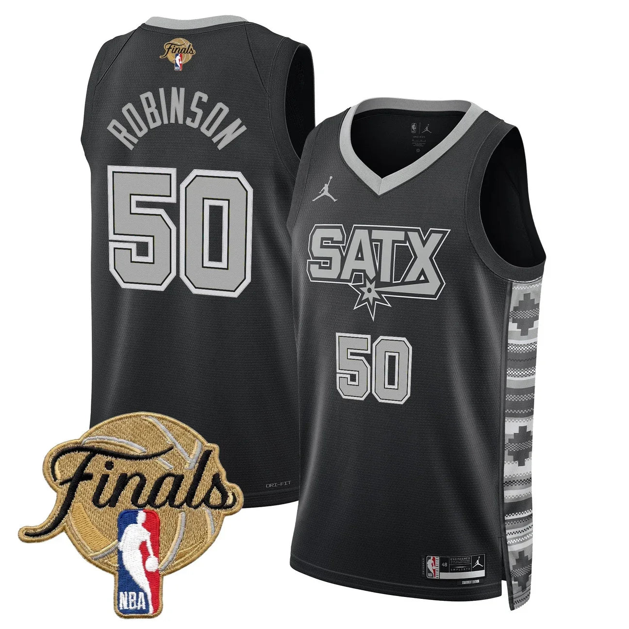 Men's San Antonio Spurs 2026 Finals Swingman Jersey - All Stitched