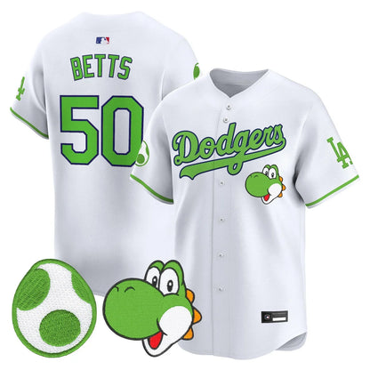 Men's Los Angeles Dodgers x Yoshi Vapor Premier Limited Jersey - All Stitched