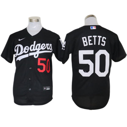 Men's #50 Mookie Betts Los Angeles Dodgers Baseball Jersey