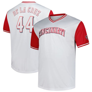Elly De La Cruz Cincinnati Reds Profile Big & Tall Name & Number Jersey - White