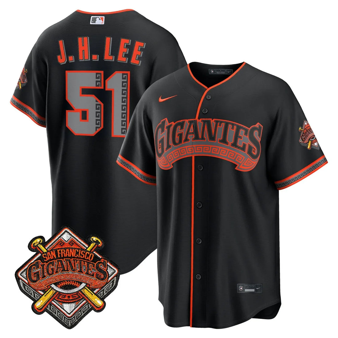 San Francisco Giants “Los Gigantes” Vapor Premier Jersey - All Stitched