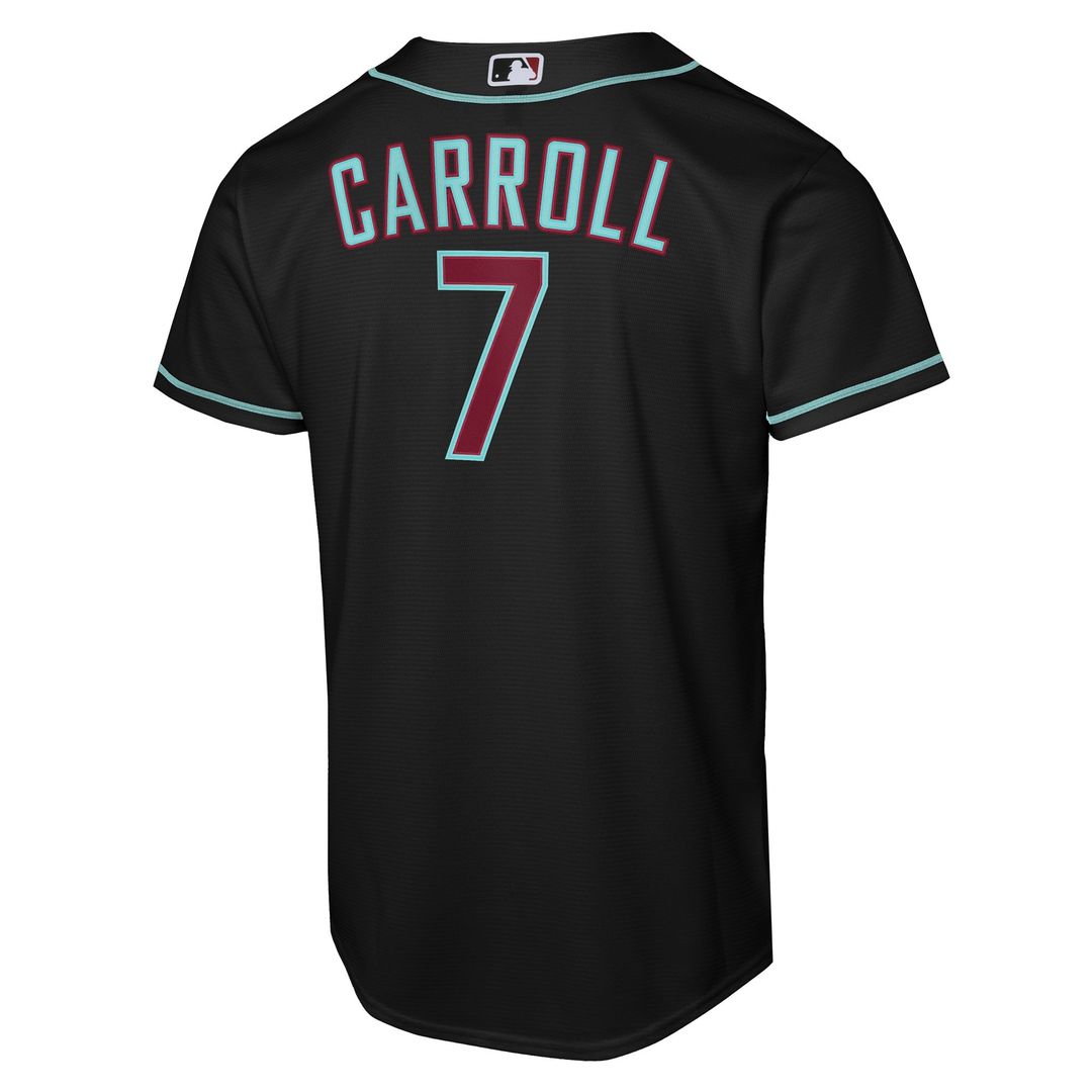 Corbin Carroll Arizona Diamondbacks Nike Youth Alternate Replica Jersey - Black