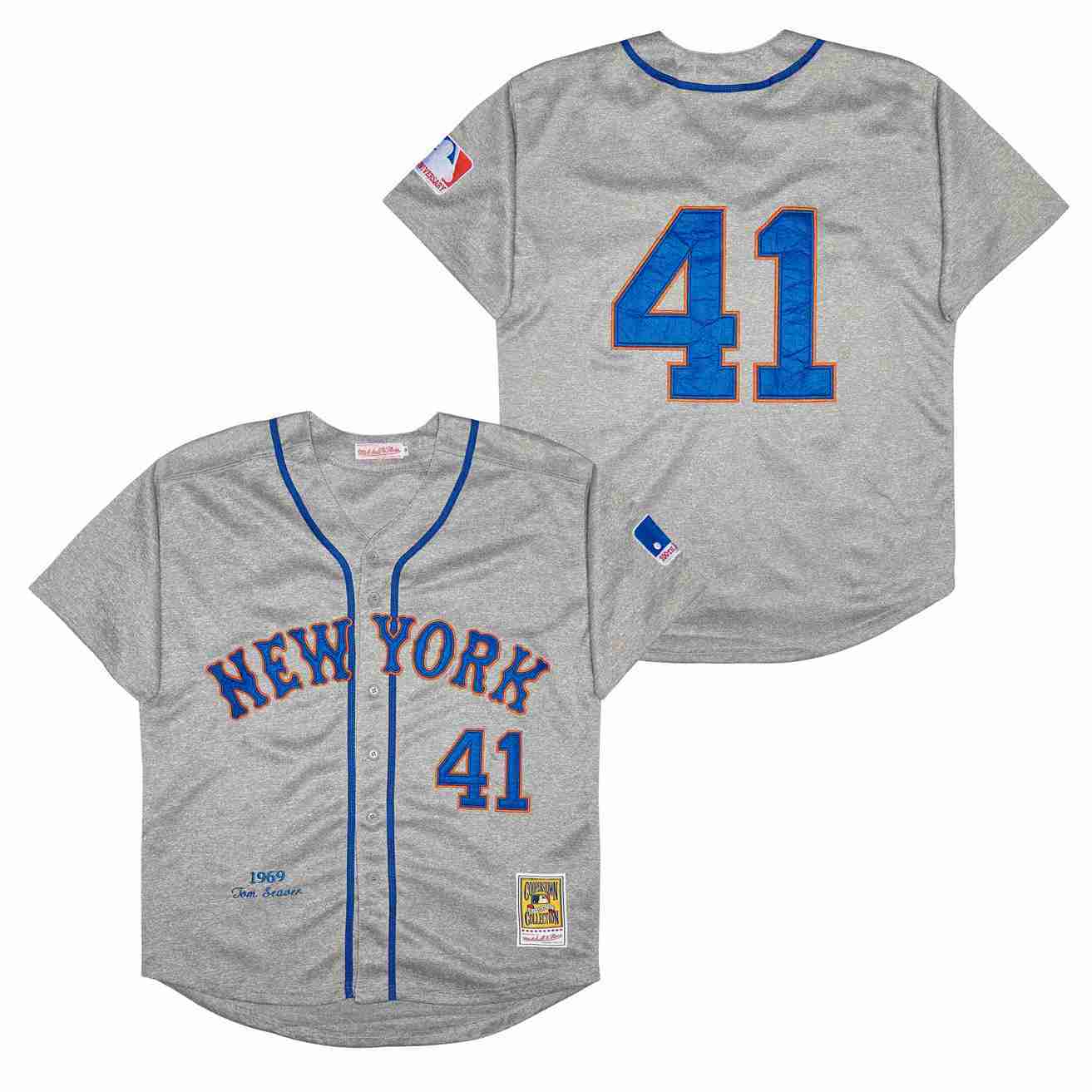Men's #41 Tom Seaver New York Mets Baseball Jersey