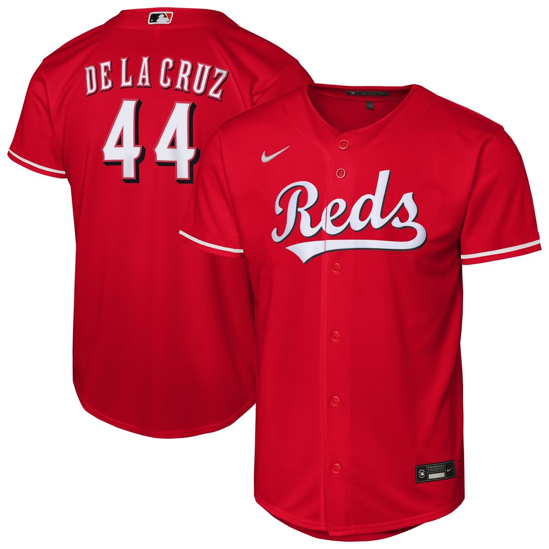 Elly De La Cruz Cincinnati Reds Nike Youth Alternate Replica Jersey - Red