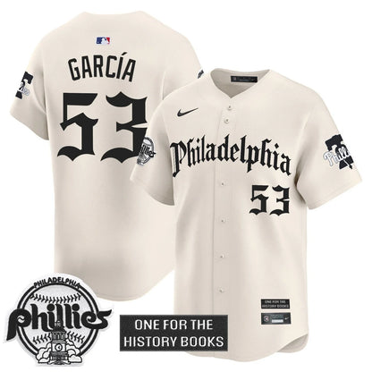 Men's Phillies 'Retro Newspaper Edition' Vapor Premier Limited Jersey - All Stitched