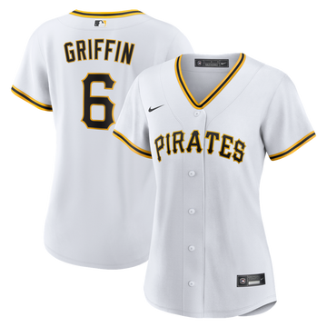 Konnor Griffin Pittsburgh Pirates Nike Women's Home Replica Jersey  - White