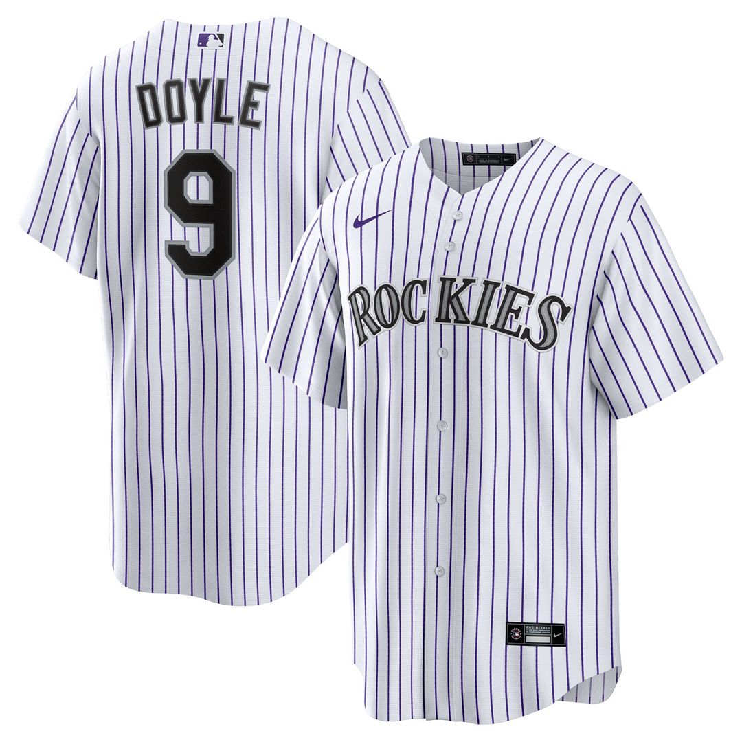 Brenton Doyle Colorado Rockies Nike  Youth Home Replica Jersey - White