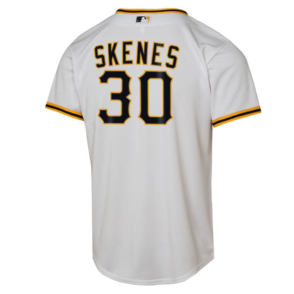 Paul Skenes Pittsburgh Pirates Nike Youth Home Replica Player Jersey - White