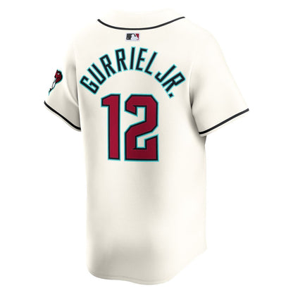 Lourdes Gurriel Jr. Arizona Diamondbacks Nike Home Limited Player Jersey - Cream