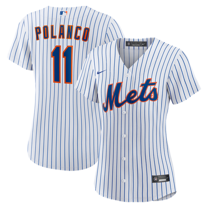 Jorge Polanco New York Mets Nike Women's Home Replica Jersey - White