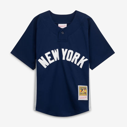 Mitchell & Ness CC Sabathia New York Yankees Youth Navy Mesh Batting Practice Jersey