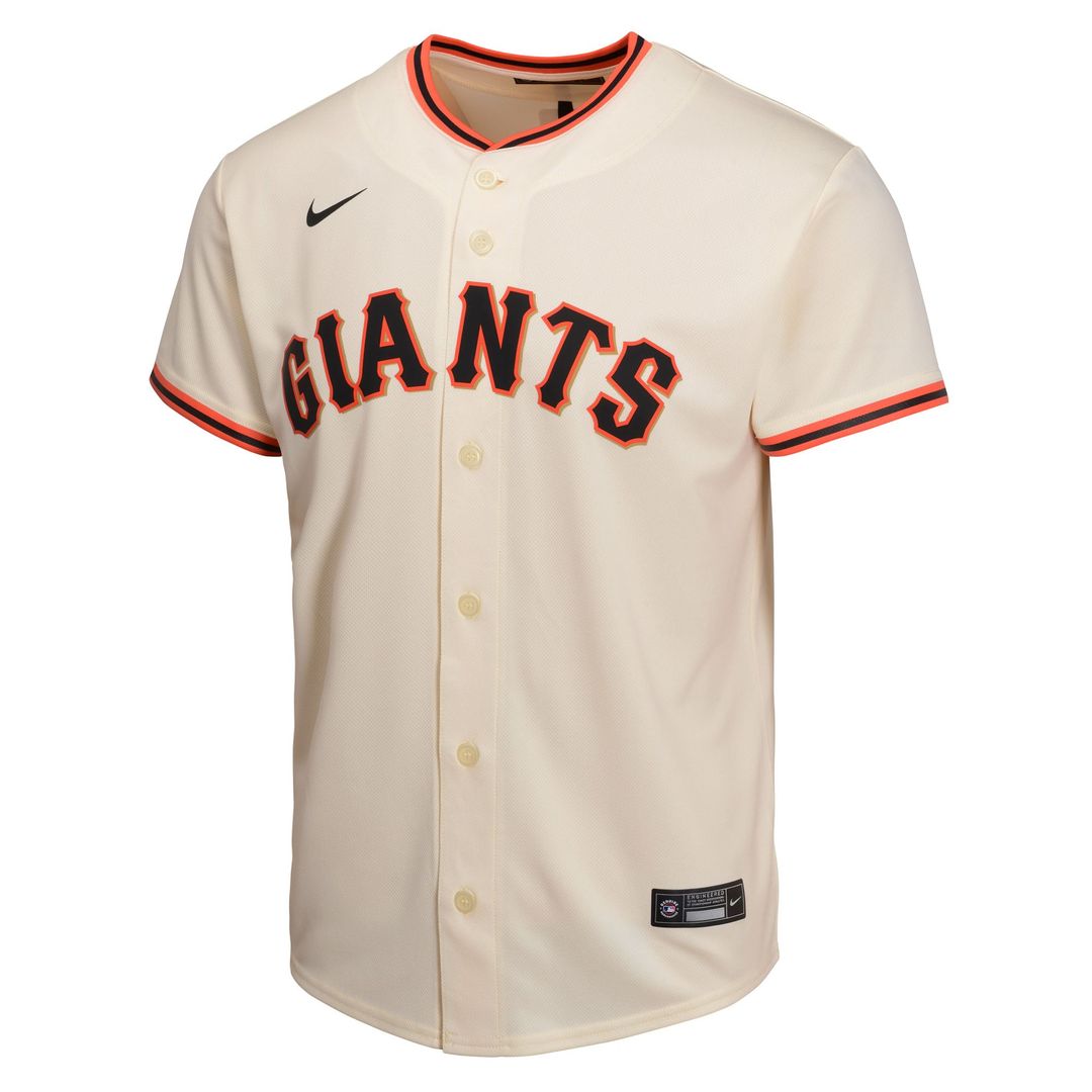 San Francisco Giants Nike Youth Home Game Jersey - Cream