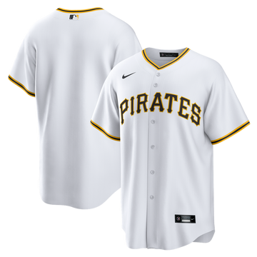 Pittsburgh Pirates Nike Home Big & Tall Replica Jersey - White