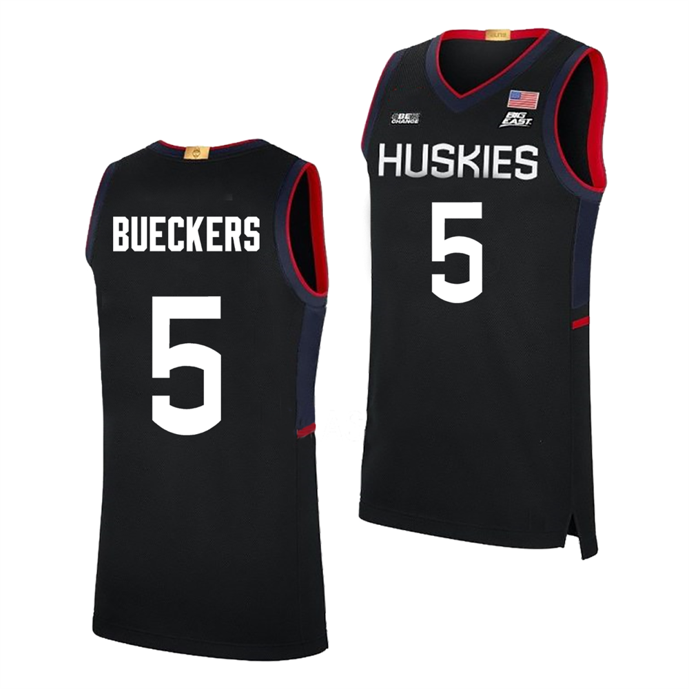 Men's #5 Paige Bueckers UConn Huskies College Basketball Jersey