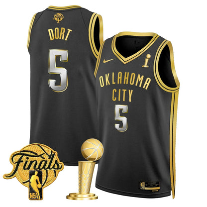 Men's Oklahoma City Thunder 2025 Champions Swingman Jersey - All Stitched