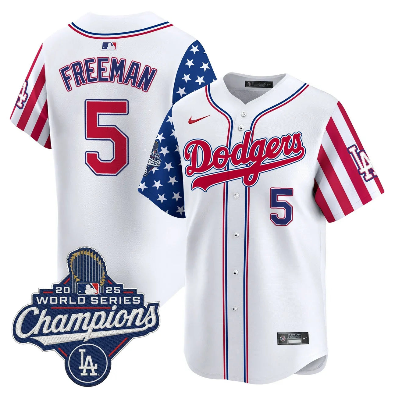 Men's Los Angeles Dodgers "America250 Edition" Vapor Premier Limited Jersey - All Stitched