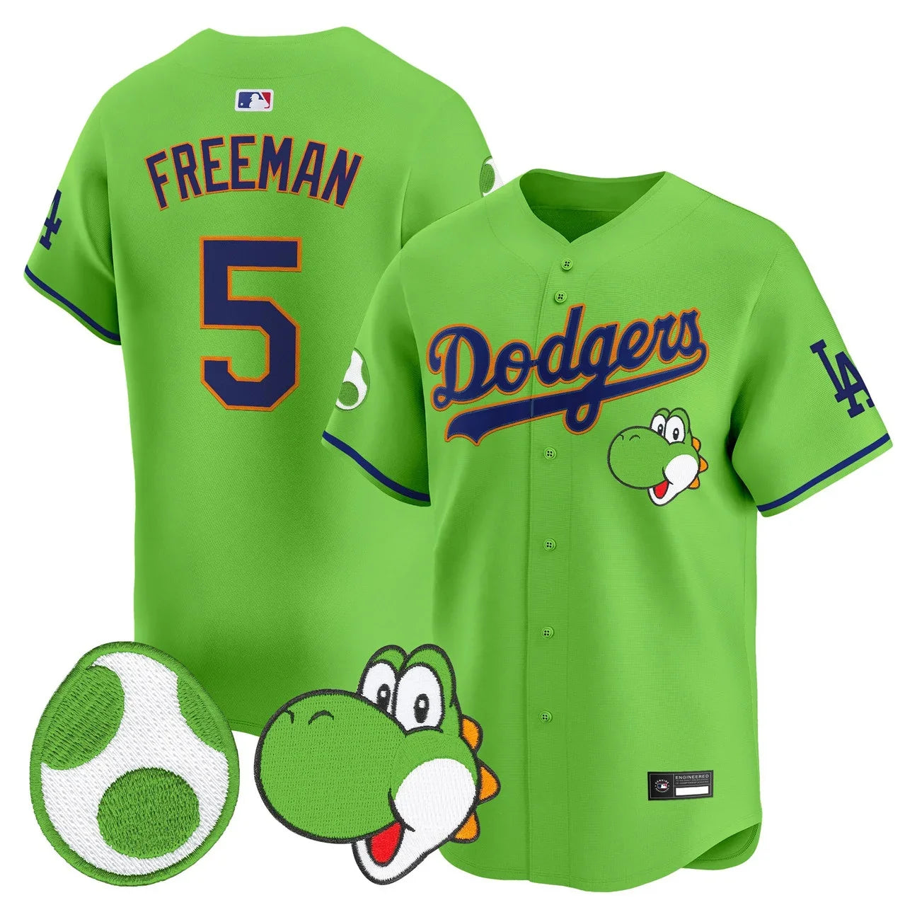 Men's Los Angeles Dodgers x Yoshi Vapor Premier Limited Jersey - All Stitched