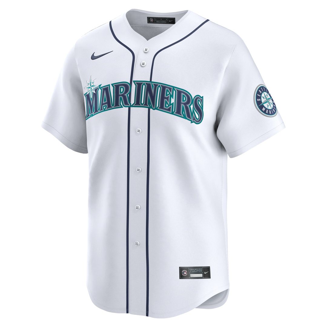 Julio Rodríguez Seattle Mariners Nike Home Limited Player Jersey - White