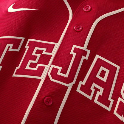 Joc Pederson Texas Rangers Nike 2026 City Connect Stadium Jersey - Red