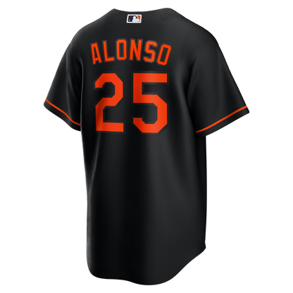 Pete Alonso Baltimore Orioles Nike Alternate Replica Jersey - Black